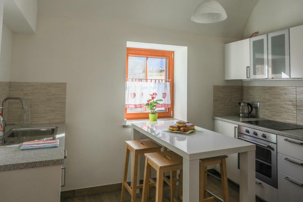 Apartmaji Tina Zgornje Gorje Bagian luar foto